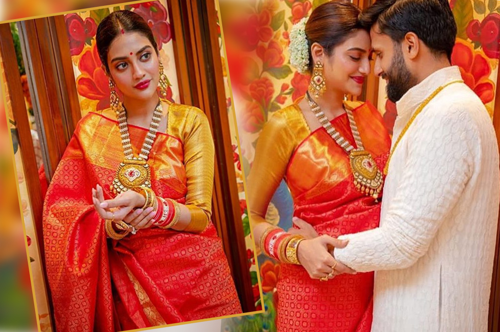 TMC MP Nusrat Jahan hariyali teej photos viral Archives - Grihshobha